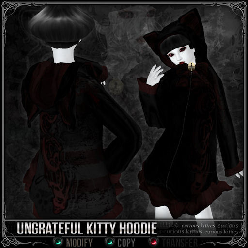 Second Life Marketplace [Mesh] =^.^= Curious Kitties Gothic Fuzz